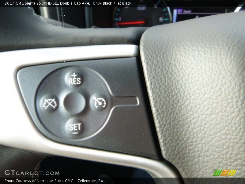 Onyx Black / Jet Black 2017 GMC Sierra 2500HD SLE Double Cab 4x4