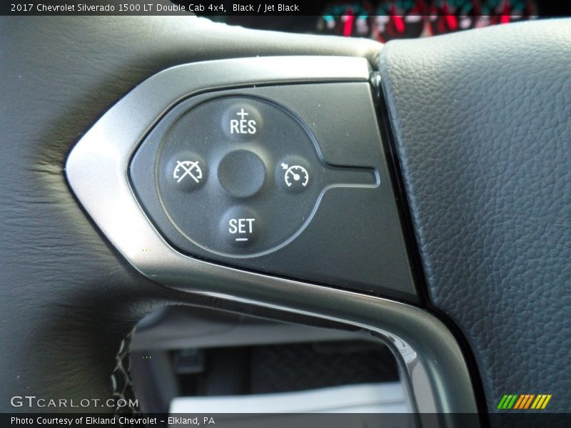Controls of 2017 Silverado 1500 LT Double Cab 4x4