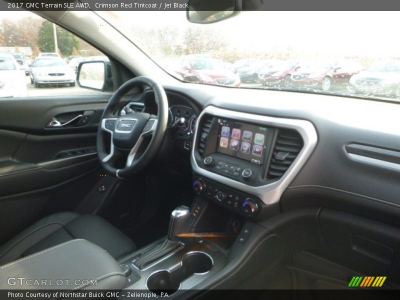 Crimson Red Tintcoat / Jet Black 2017 GMC Terrain SLE AWD
