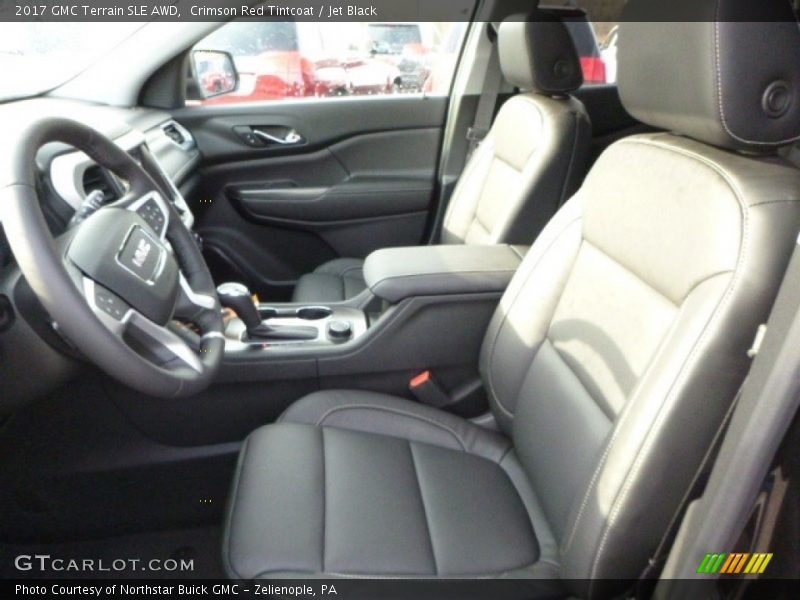 Crimson Red Tintcoat / Jet Black 2017 GMC Terrain SLE AWD