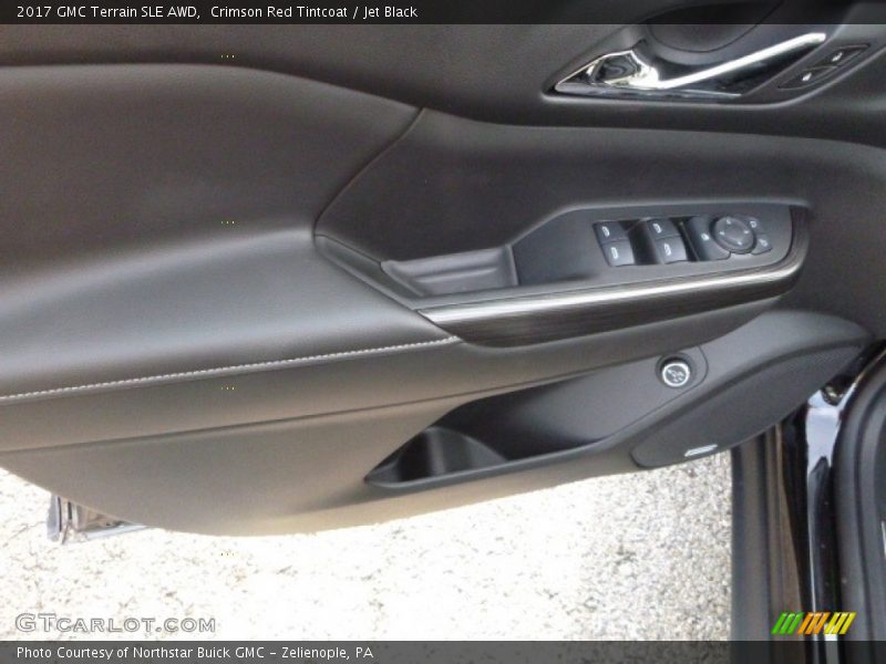 Crimson Red Tintcoat / Jet Black 2017 GMC Terrain SLE AWD
