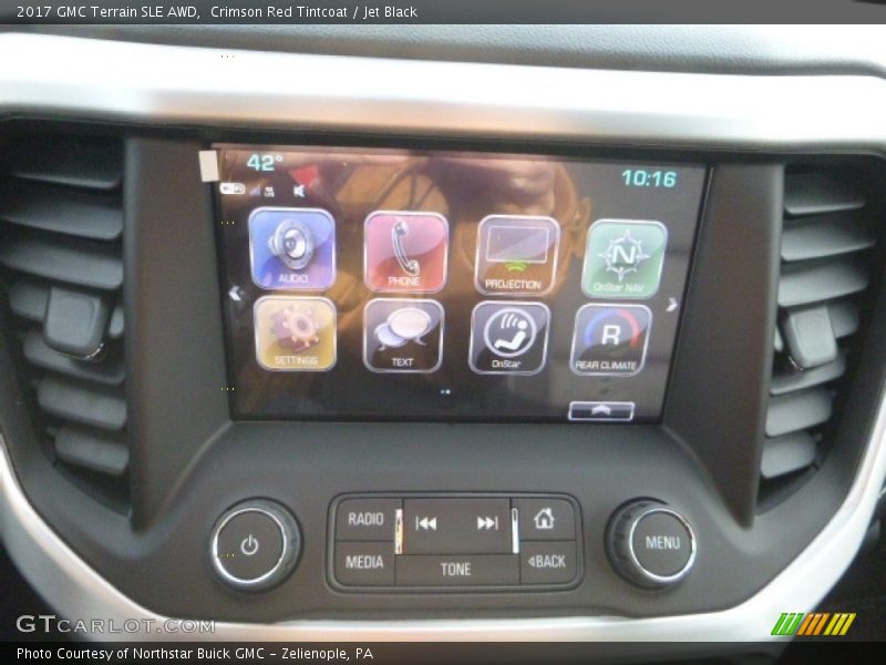Crimson Red Tintcoat / Jet Black 2017 GMC Terrain SLE AWD