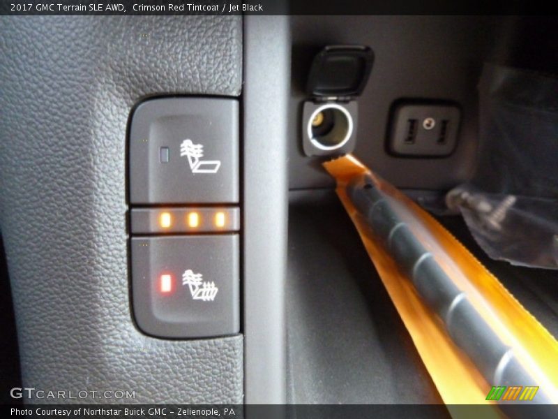 Crimson Red Tintcoat / Jet Black 2017 GMC Terrain SLE AWD