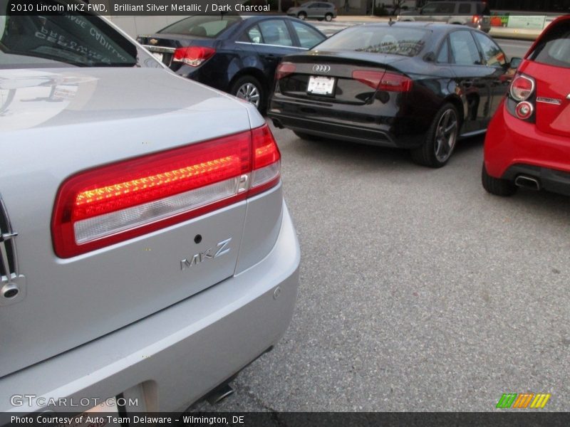 Brilliant Silver Metallic / Dark Charcoal 2010 Lincoln MKZ FWD