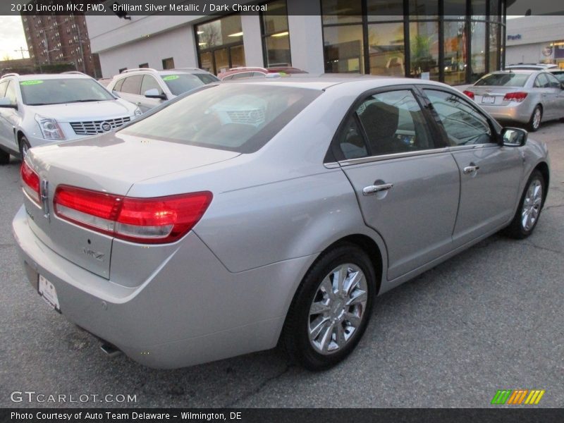 Brilliant Silver Metallic / Dark Charcoal 2010 Lincoln MKZ FWD