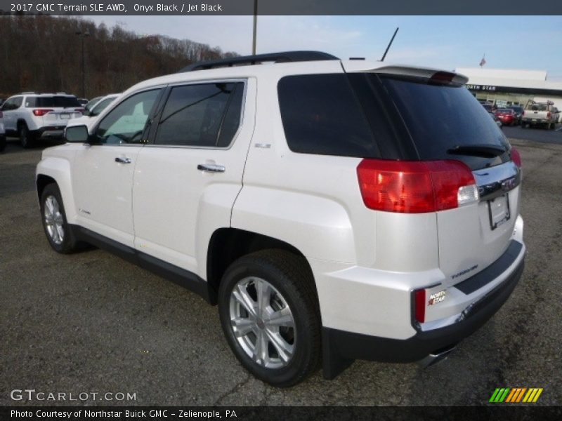 Onyx Black / Jet Black 2017 GMC Terrain SLE AWD