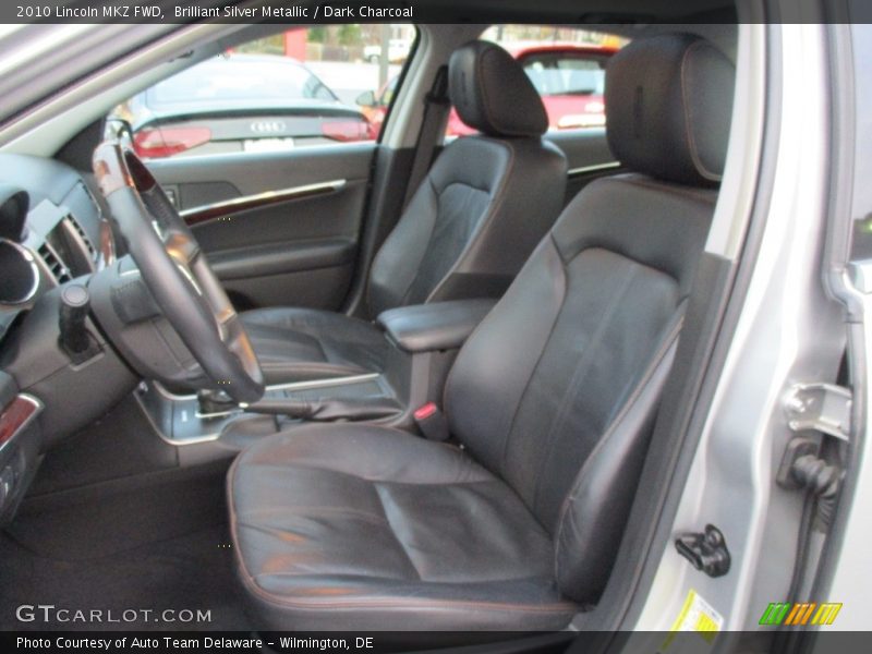 Brilliant Silver Metallic / Dark Charcoal 2010 Lincoln MKZ FWD
