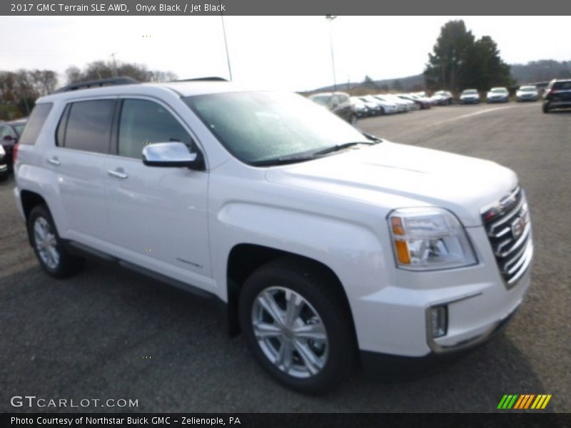Onyx Black / Jet Black 2017 GMC Terrain SLE AWD