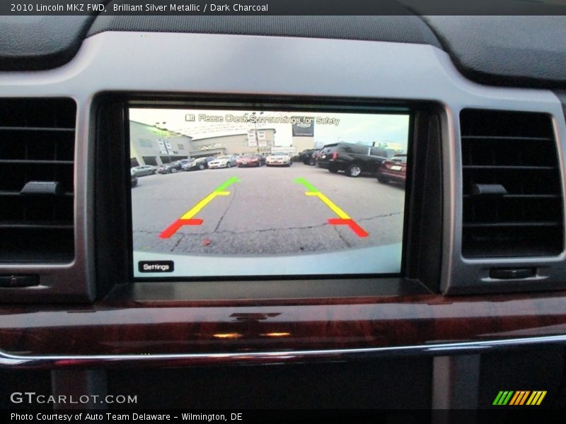 Brilliant Silver Metallic / Dark Charcoal 2010 Lincoln MKZ FWD