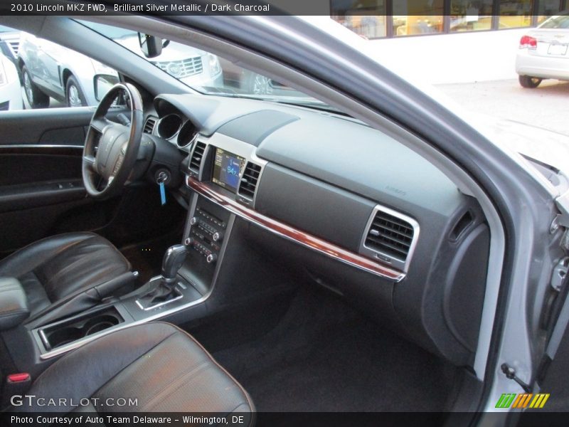 Brilliant Silver Metallic / Dark Charcoal 2010 Lincoln MKZ FWD