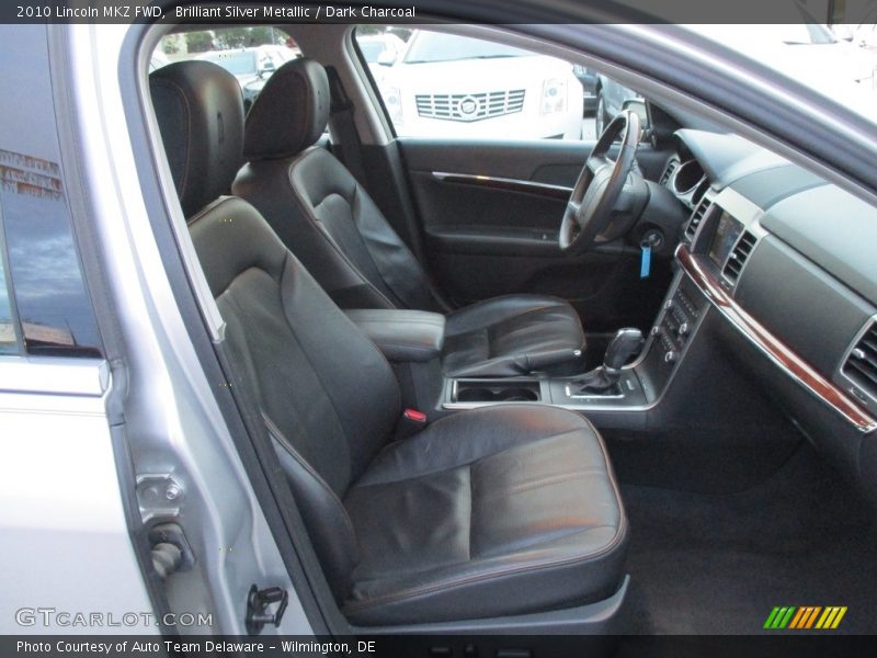 Brilliant Silver Metallic / Dark Charcoal 2010 Lincoln MKZ FWD