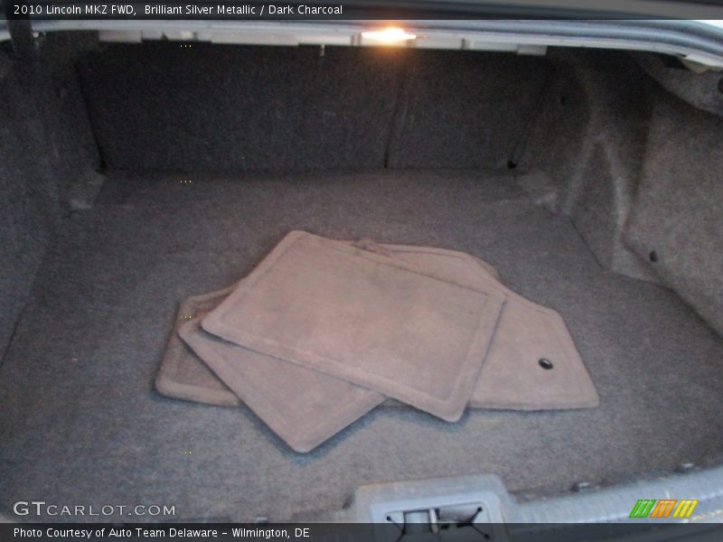Brilliant Silver Metallic / Dark Charcoal 2010 Lincoln MKZ FWD