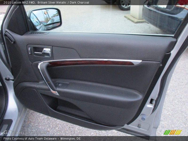 Brilliant Silver Metallic / Dark Charcoal 2010 Lincoln MKZ FWD