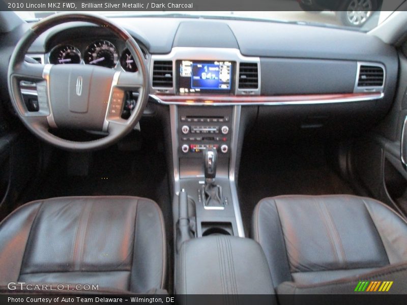 Brilliant Silver Metallic / Dark Charcoal 2010 Lincoln MKZ FWD