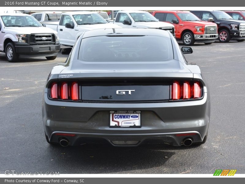 Magnetic Metallic / Ebony 2016 Ford Mustang GT Coupe