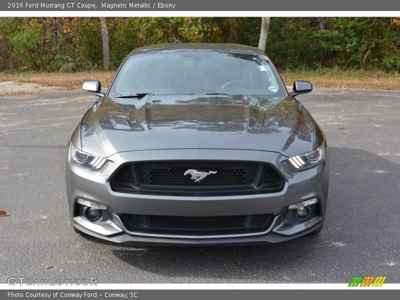 Magnetic Metallic / Ebony 2016 Ford Mustang GT Coupe