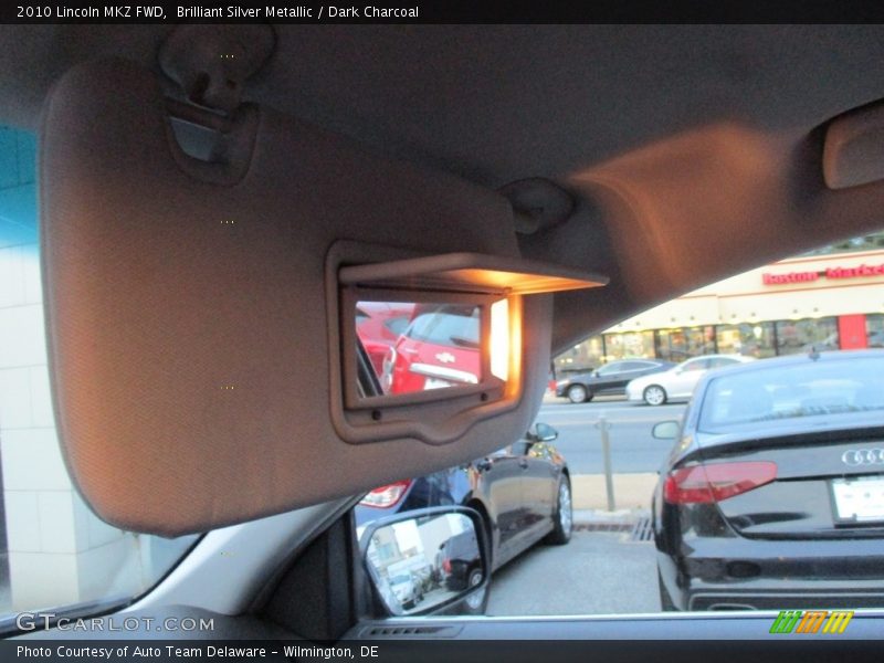 Brilliant Silver Metallic / Dark Charcoal 2010 Lincoln MKZ FWD