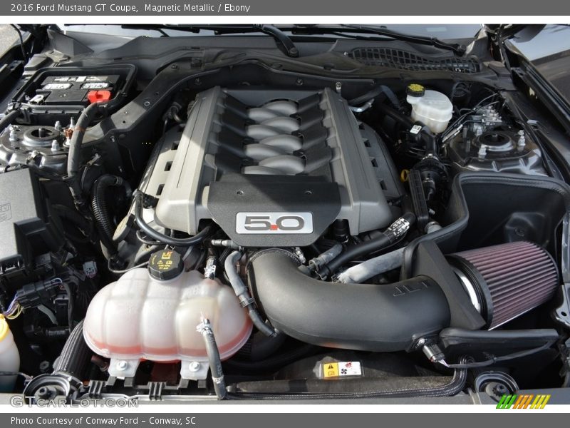  2016 Mustang GT Coupe Engine - 5.0 Liter DOHC 32-Valve Ti-VCT V8