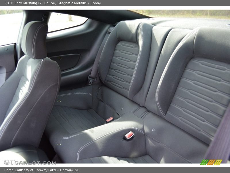 Rear Seat of 2016 Mustang GT Coupe