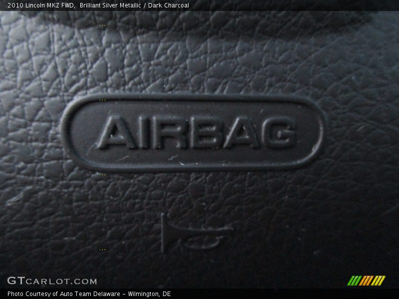 Brilliant Silver Metallic / Dark Charcoal 2010 Lincoln MKZ FWD