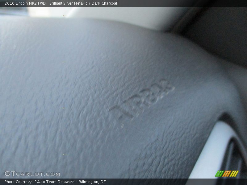 Brilliant Silver Metallic / Dark Charcoal 2010 Lincoln MKZ FWD