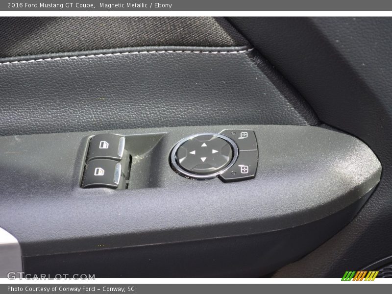 Magnetic Metallic / Ebony 2016 Ford Mustang GT Coupe