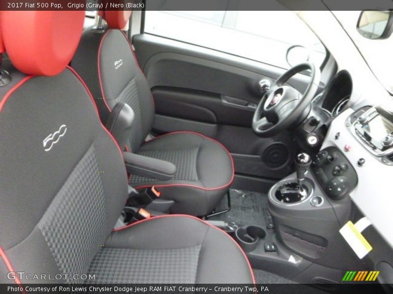 Front Seat of 2017 500 Pop