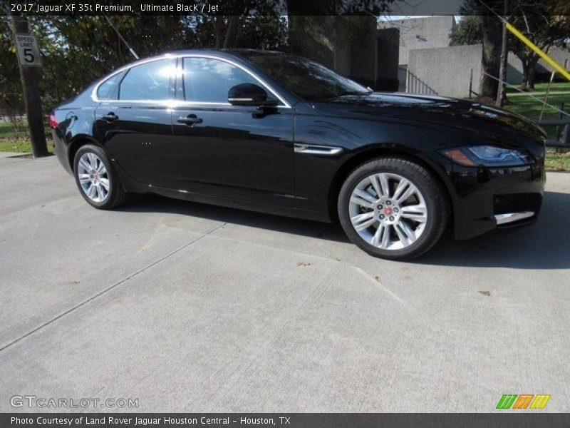 Ultimate Black / Jet 2017 Jaguar XF 35t Premium
