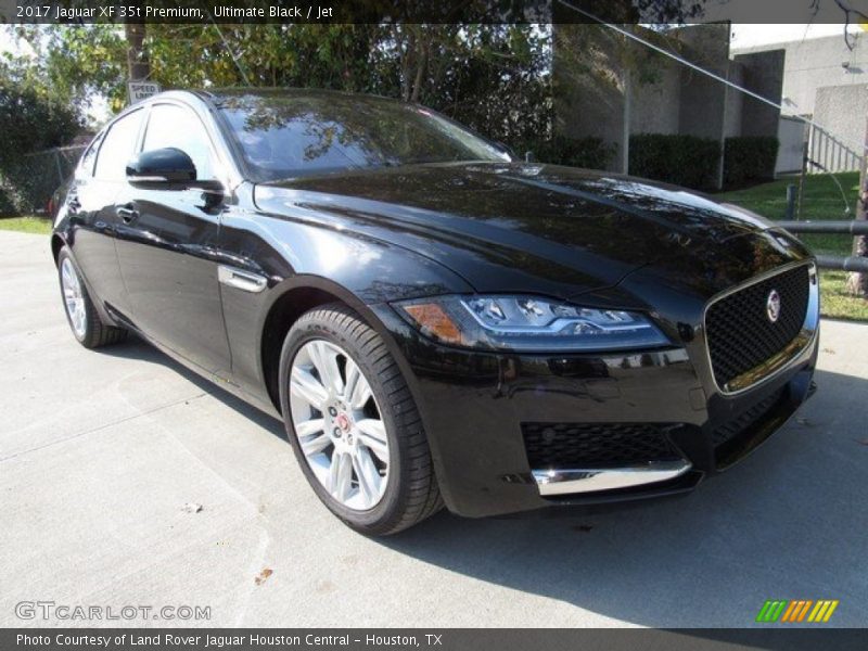 Ultimate Black / Jet 2017 Jaguar XF 35t Premium
