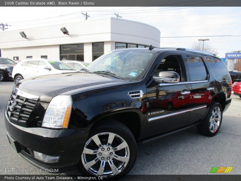 Black Raven / Ebony 2008 Cadillac Escalade AWD