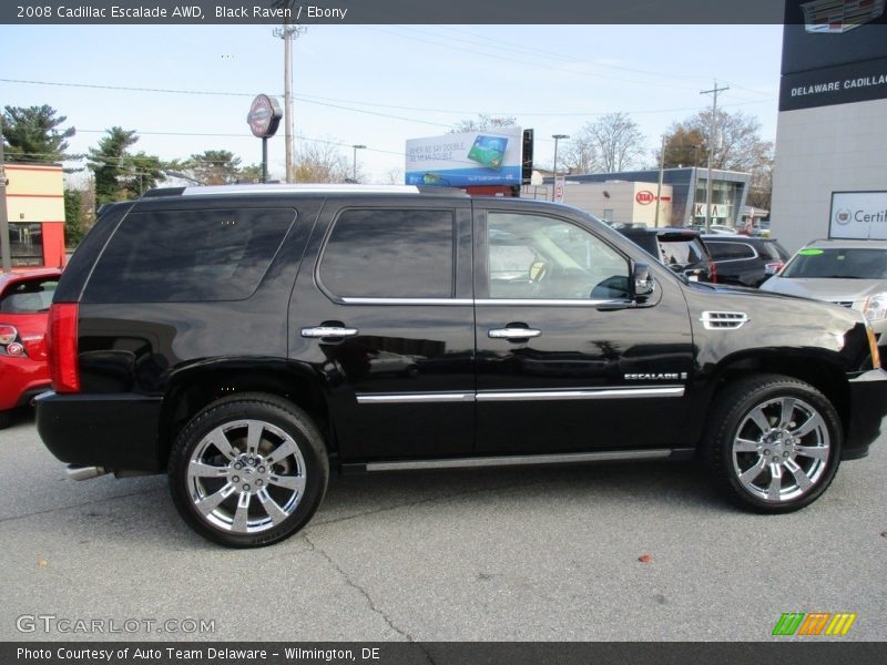 Black Raven / Ebony 2008 Cadillac Escalade AWD