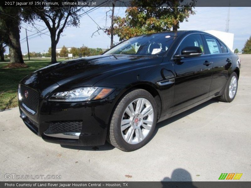 Ultimate Black / Jet 2017 Jaguar XF 35t Premium