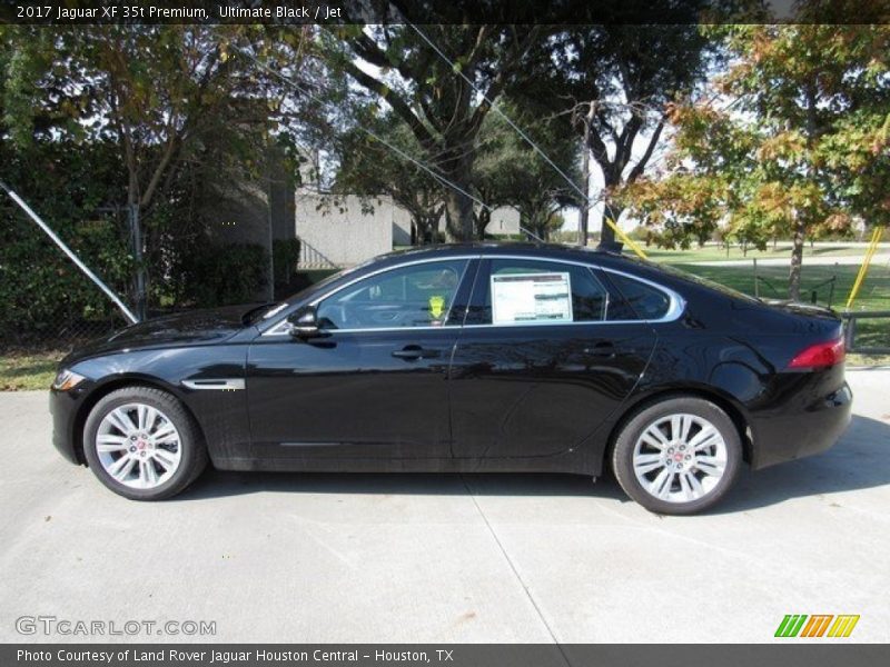 Ultimate Black / Jet 2017 Jaguar XF 35t Premium