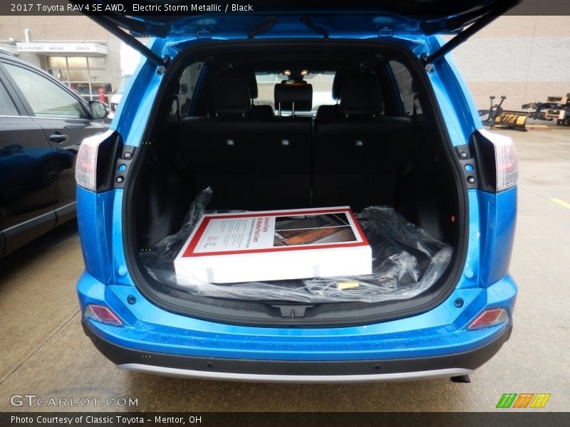 Electric Storm Metallic / Black 2017 Toyota RAV4 SE AWD