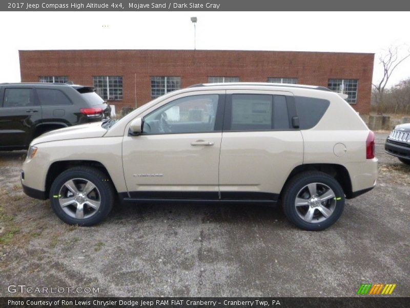 Mojave Sand / Dark Slate Gray 2017 Jeep Compass High Altitude 4x4