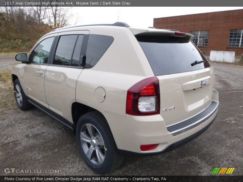 Mojave Sand / Dark Slate Gray 2017 Jeep Compass High Altitude 4x4