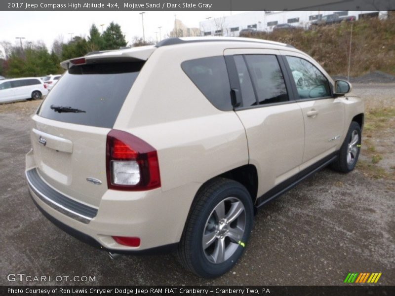 Mojave Sand / Dark Slate Gray 2017 Jeep Compass High Altitude 4x4