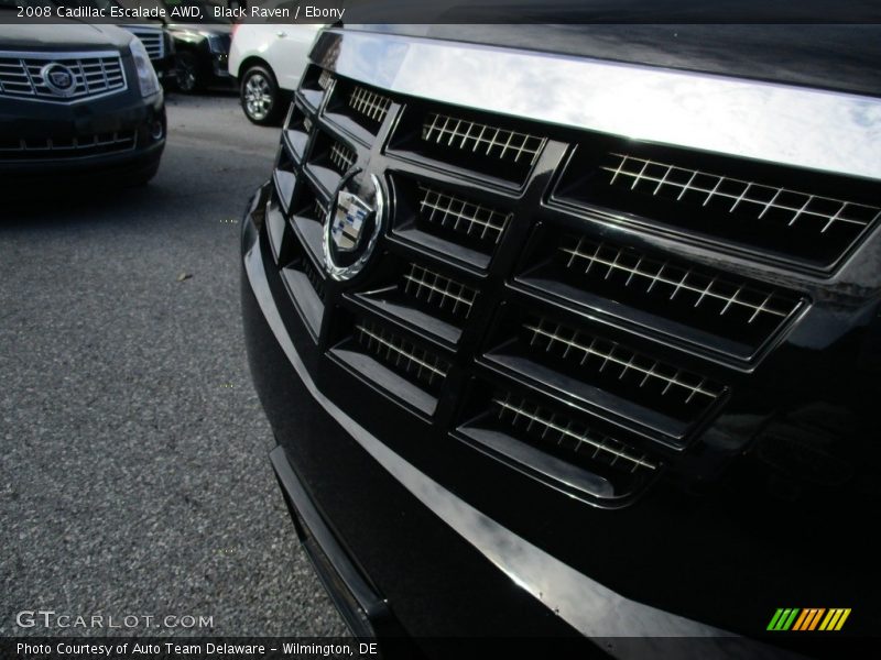 Black Raven / Ebony 2008 Cadillac Escalade AWD