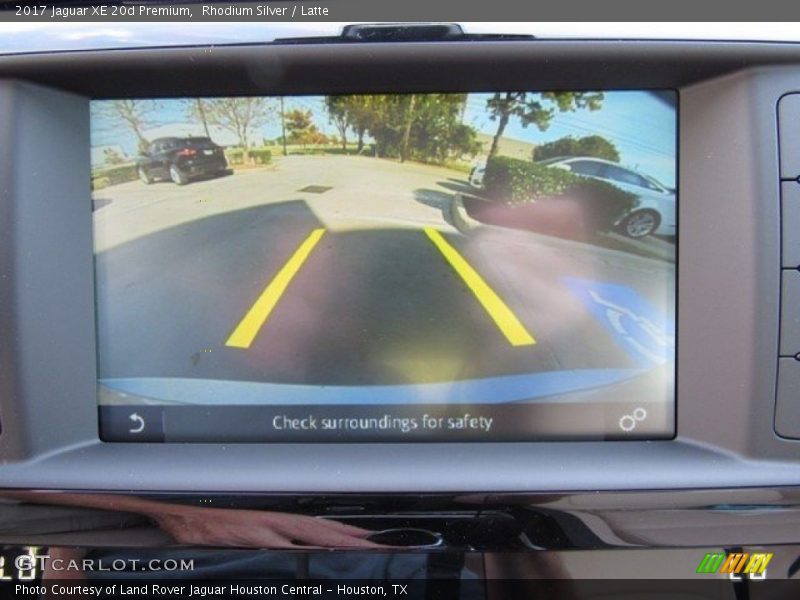 Rhodium Silver / Latte 2017 Jaguar XE 20d Premium