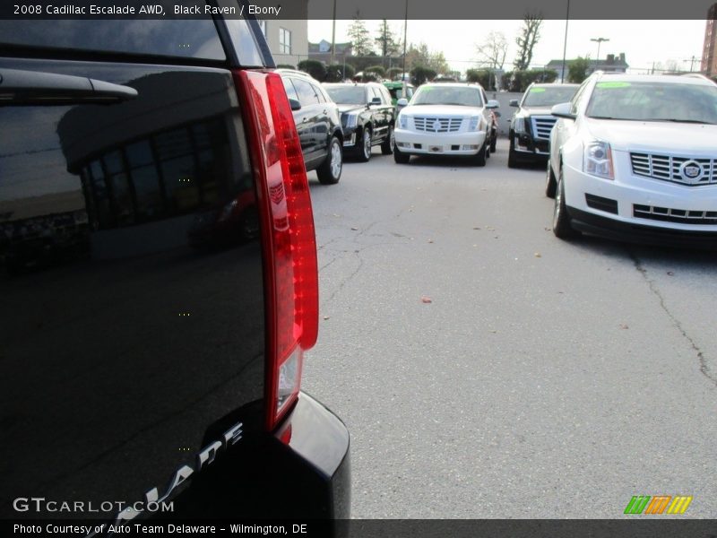 Black Raven / Ebony 2008 Cadillac Escalade AWD