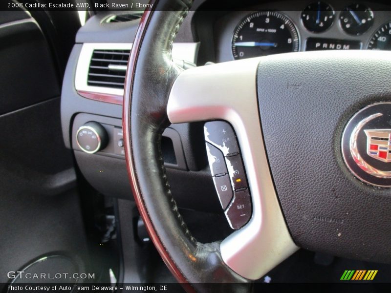 Black Raven / Ebony 2008 Cadillac Escalade AWD