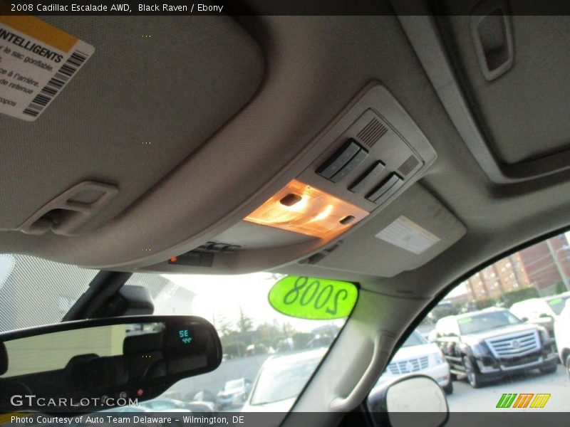 Black Raven / Ebony 2008 Cadillac Escalade AWD
