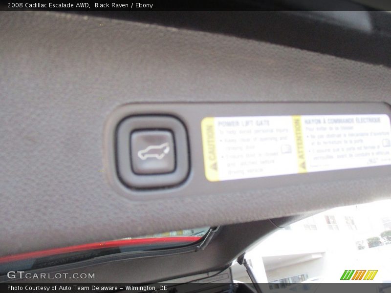 Black Raven / Ebony 2008 Cadillac Escalade AWD