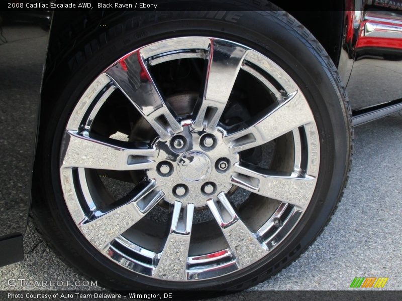 Black Raven / Ebony 2008 Cadillac Escalade AWD
