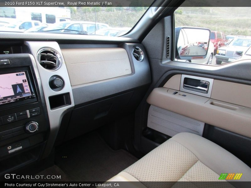 Royal Red Metallic / Tan 2010 Ford F150 XLT SuperCrew