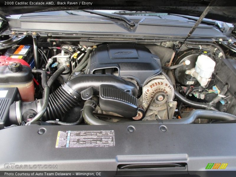 Black Raven / Ebony 2008 Cadillac Escalade AWD