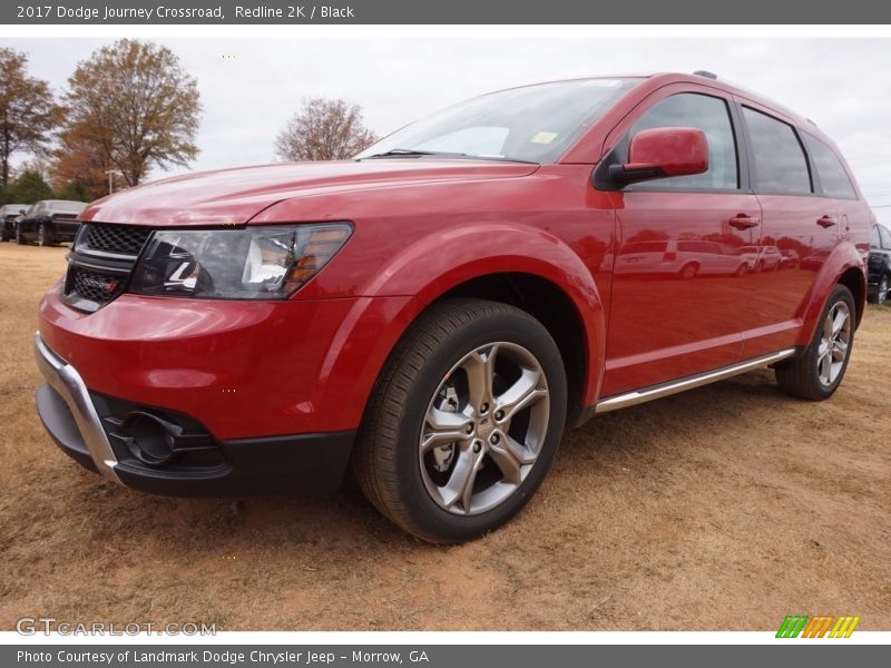 Front 3/4 View of 2017 Journey Crossroad