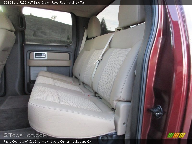 Royal Red Metallic / Tan 2010 Ford F150 XLT SuperCrew
