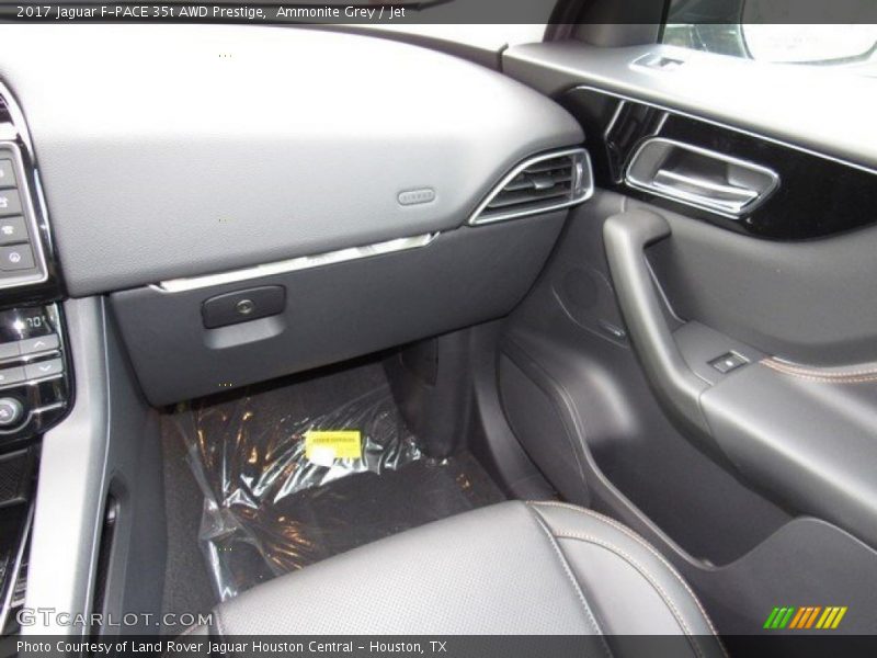 Ammonite Grey / Jet 2017 Jaguar F-PACE 35t AWD Prestige