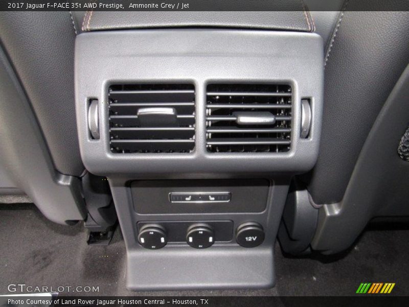 Ammonite Grey / Jet 2017 Jaguar F-PACE 35t AWD Prestige